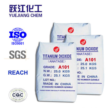 Marca Yuejiang -A101 Anatase dióxido de titânio